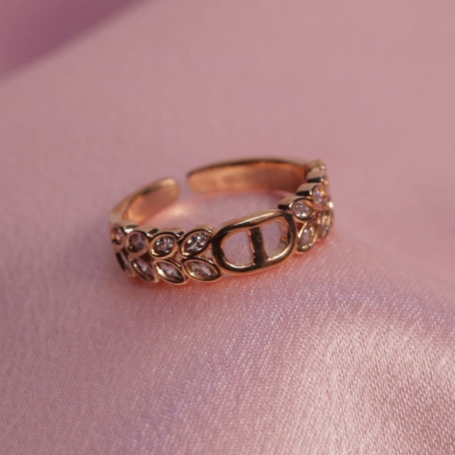 Aurelle Bloom Adjustable Ring