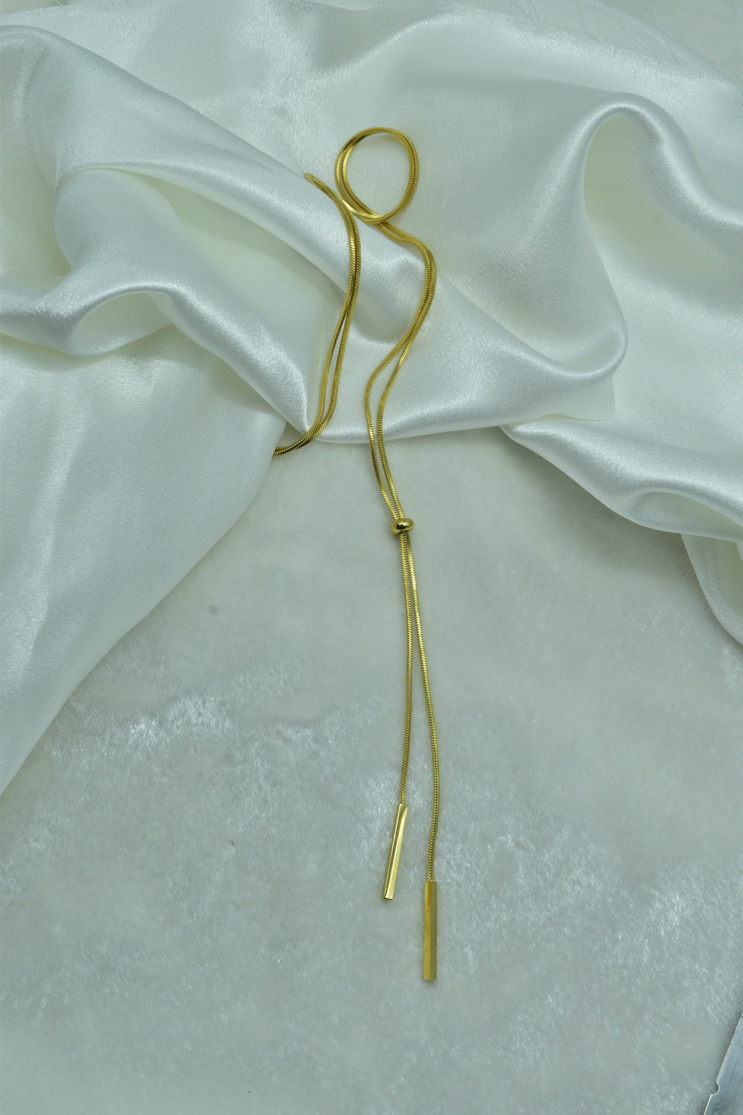 Minimalist Adjustable Y-Lariat Necklace – Effortlessly Chic