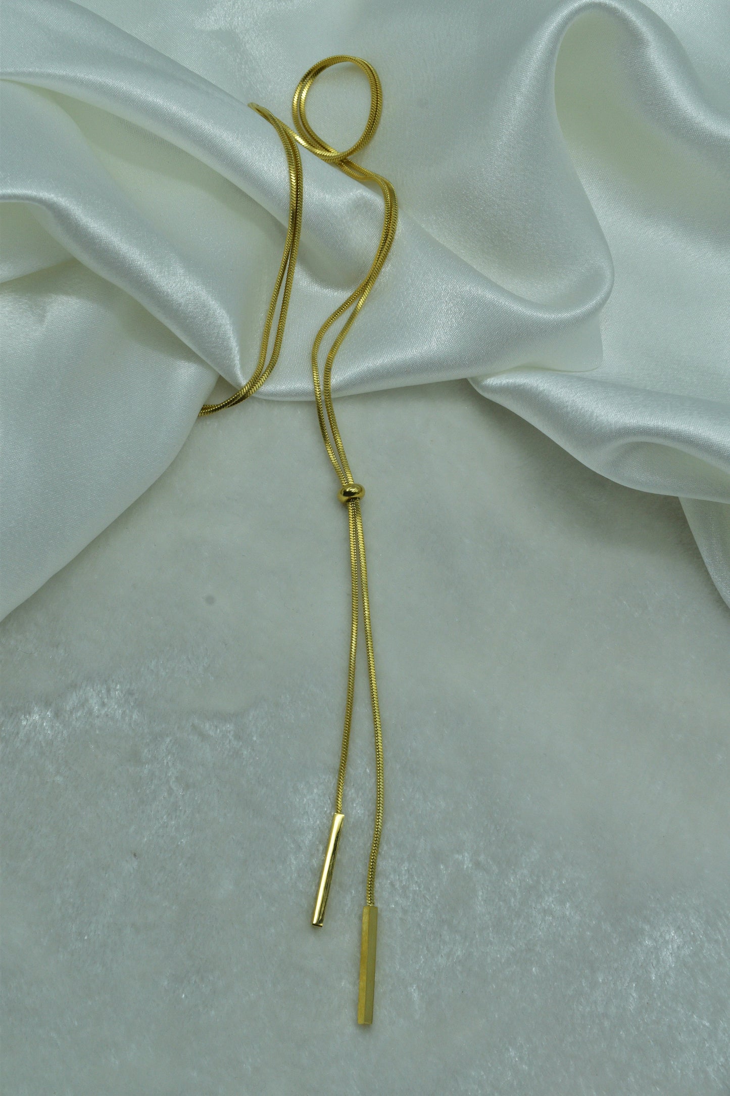Minimalist Adjustable Y-Lariat Necklace – Effortlessly Chic