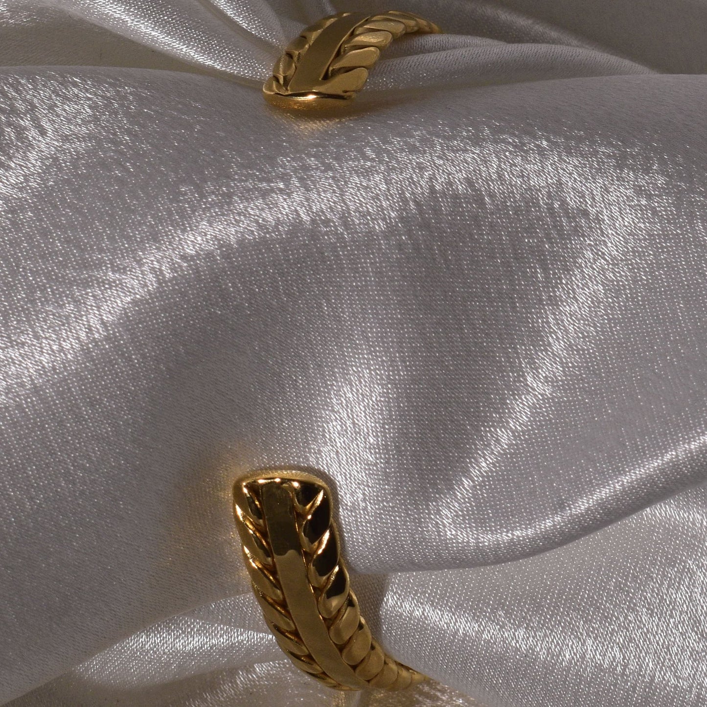 Classic Gold Cuff Bracelet with Adjustment