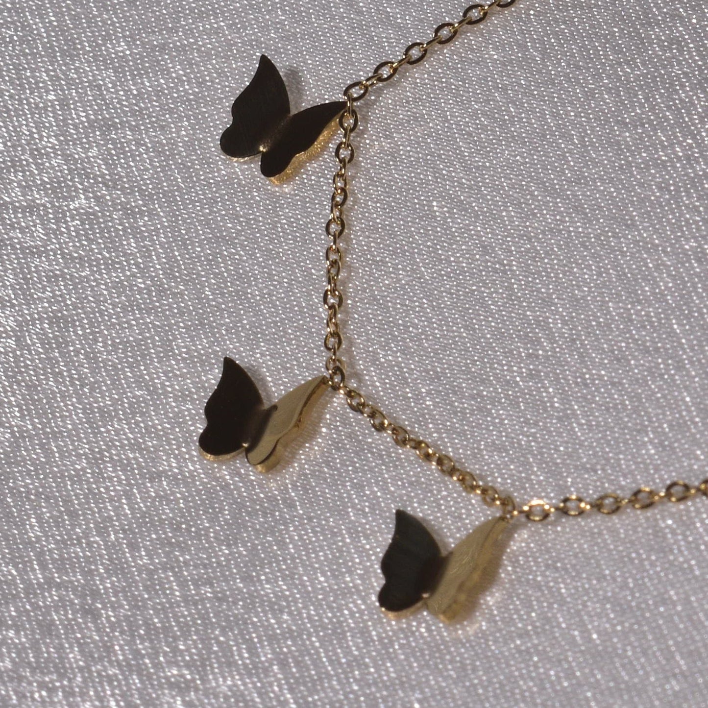 Butterfly Charm Bracelet with Fluttering Elegance