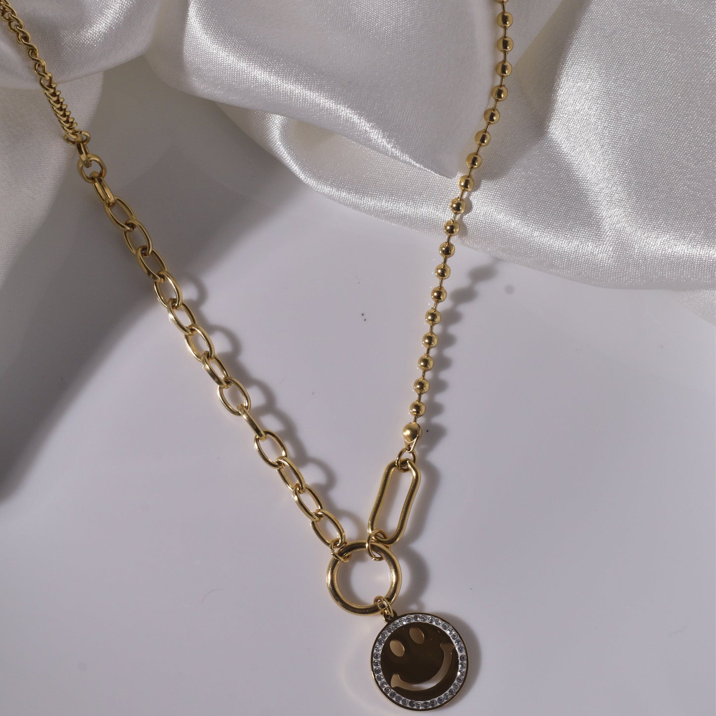 Spread Happiness in Style with a Smiley Charm Necklace