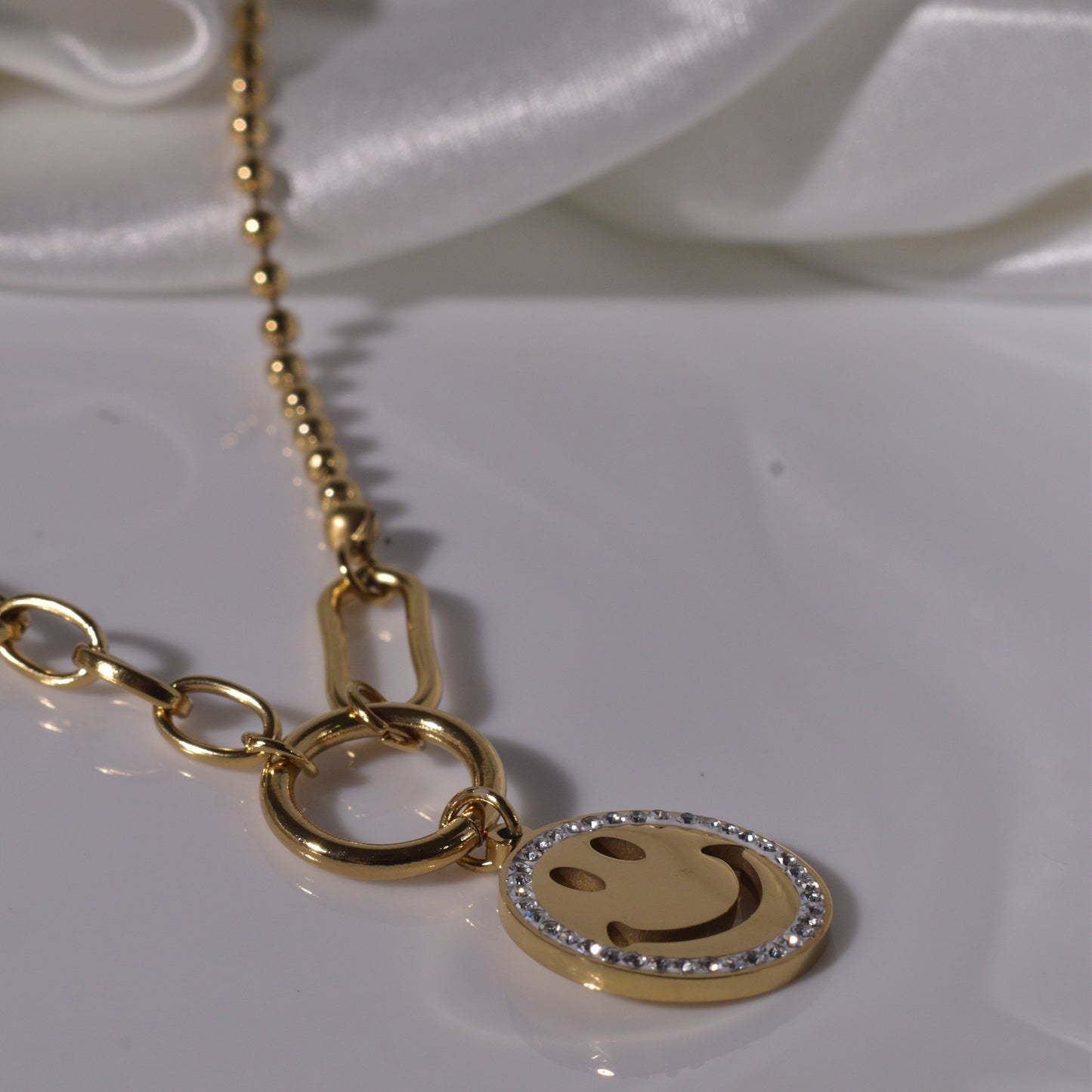 Spread Happiness in Style with a Smiley Charm Necklace