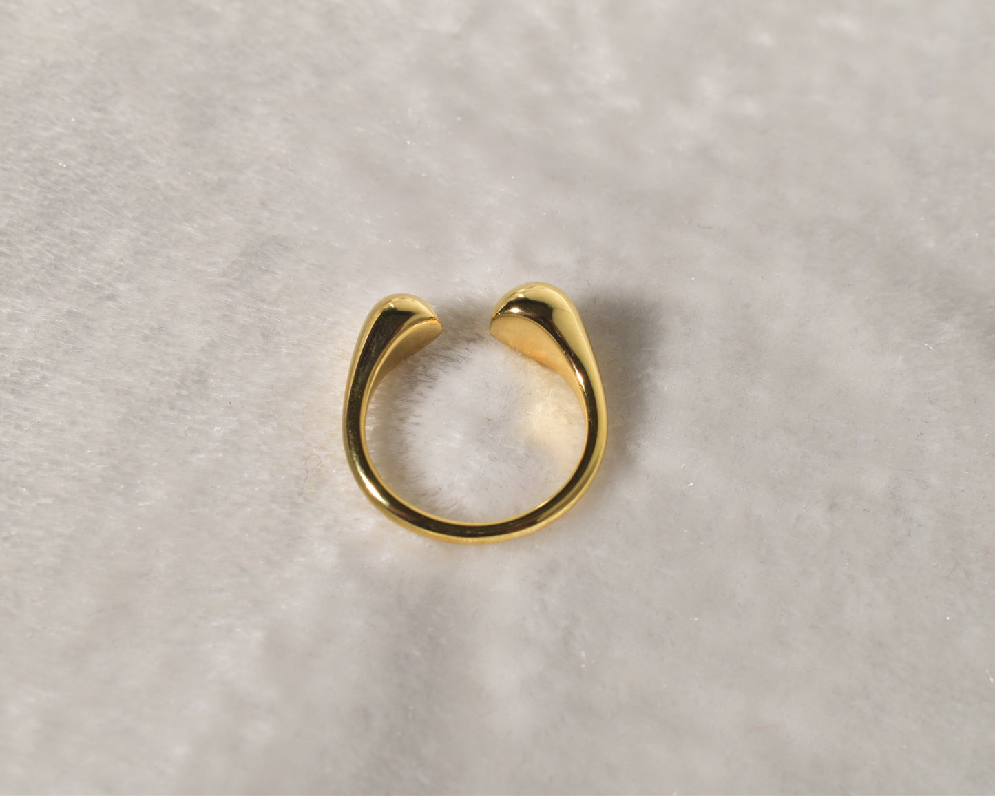 The Simple Open Ring with an Orb: Effortless Style
