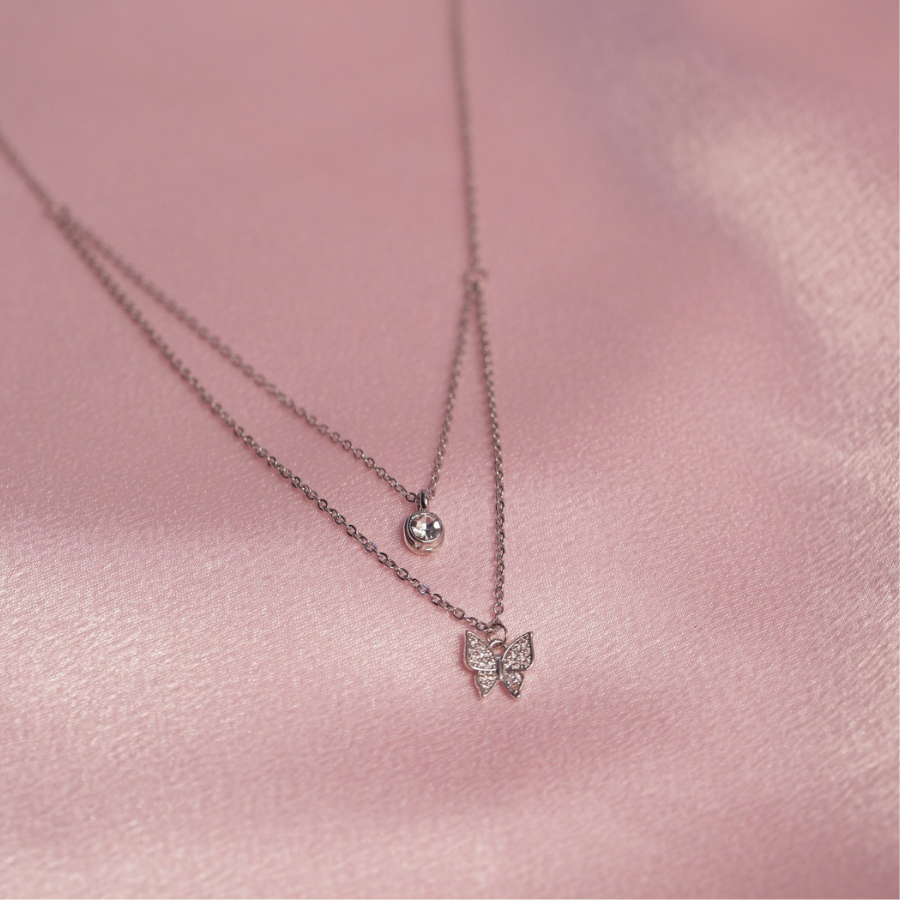 Celestial Butterfly Necklace