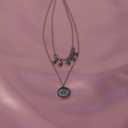 Turquoise Eye Charm