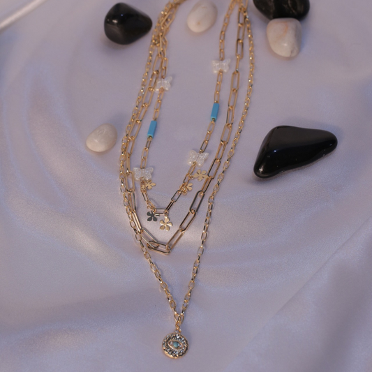 Necklace with Bohemian Layers
