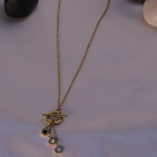 Roman numeral necklace pendant