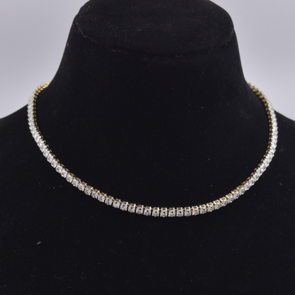 Classic Diamond Tennis Necklace