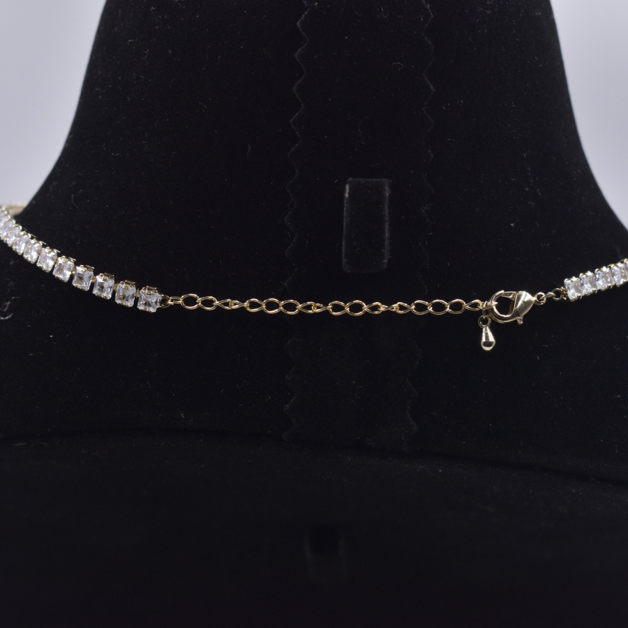Classic Diamond Tennis Necklace