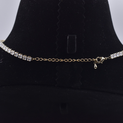 Classic Diamond Tennis Necklace