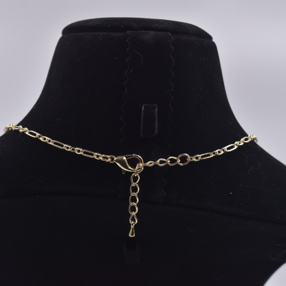 Necklace with Beaded Earthy Tones