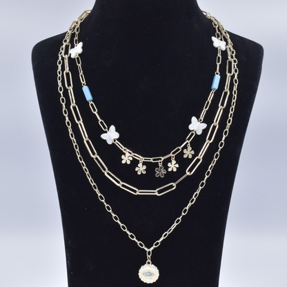 Necklace with Bohemian Layers