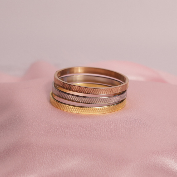 The Luxe Trinity Bangles