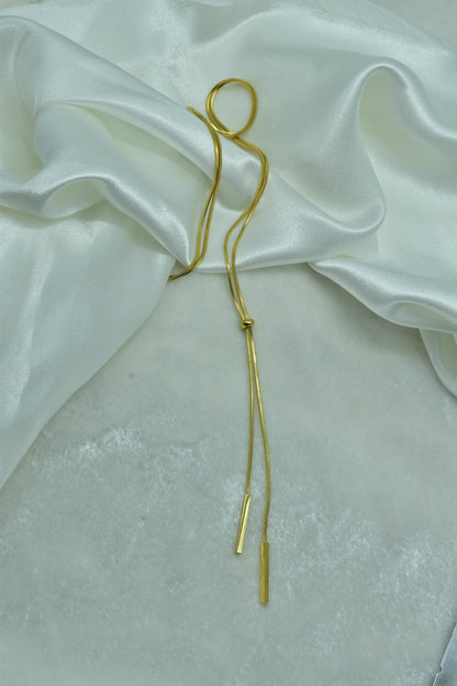 Minimalist Adjustable Y-Lariat Necklace – Effortlessly Chic