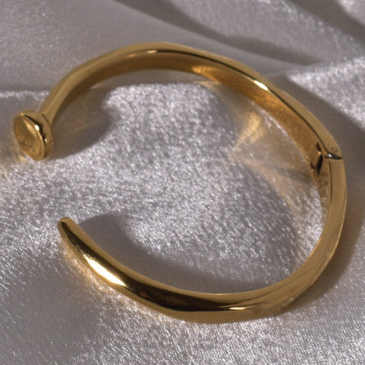 Timeless Gold Cuff Bracelet