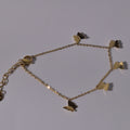 Butterfly Charm Bracelet with Fluttering Elegance