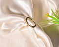 Adjustable Infinity Wave Gold Ring: Stylish & Waterproof