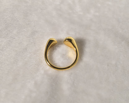 The Simple Open Ring with an Orb: Effortless Style