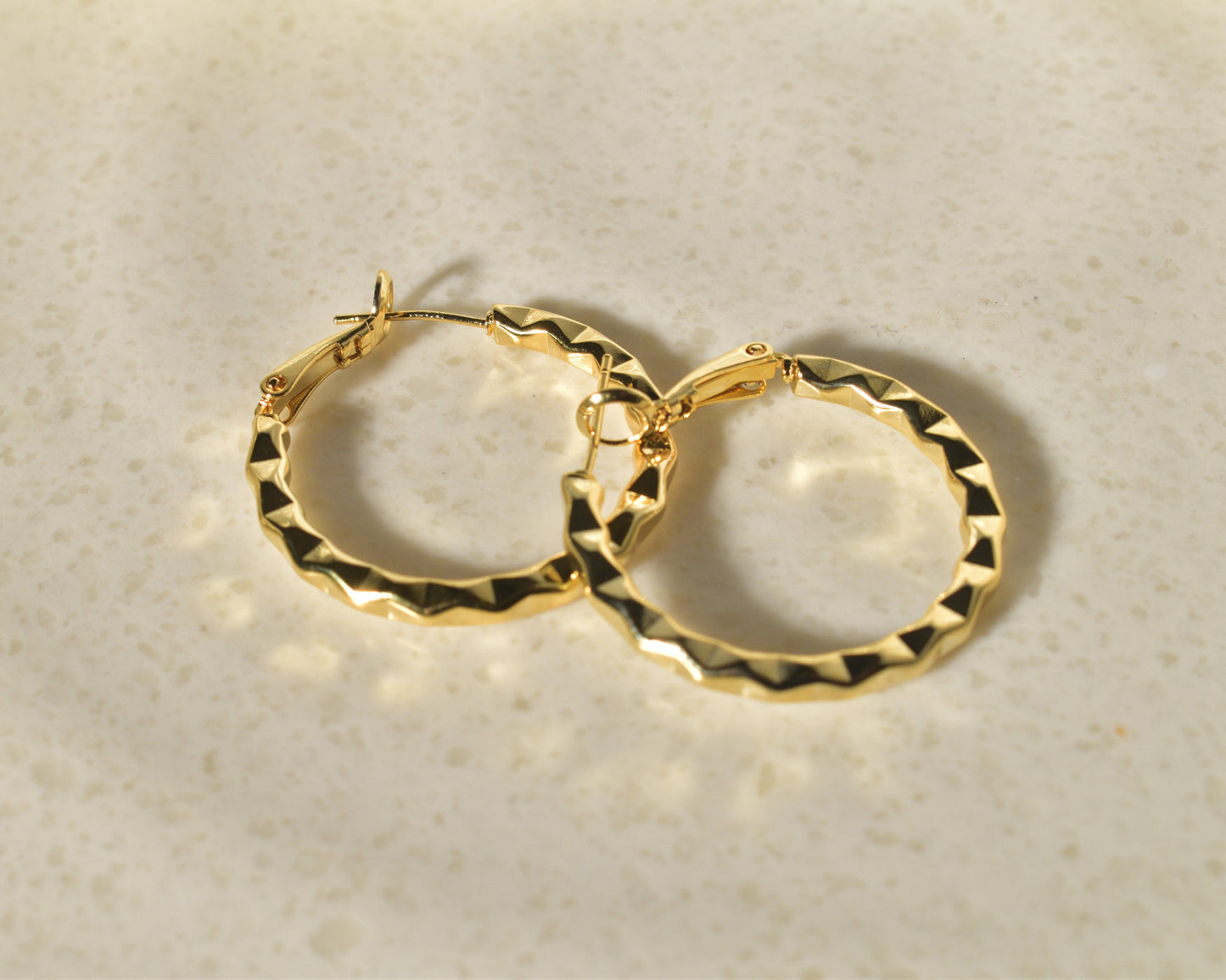 Traditional Twisted Hoop Earrings: Chic & Timeless