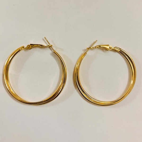 Classic Gold Hoop Earrings